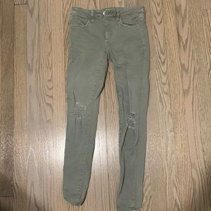 American eagle green jeans